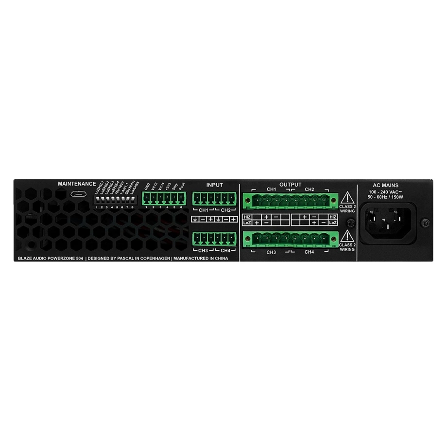 Фото №3 Усилитель мощности Blaze Audio PowerZone 504
