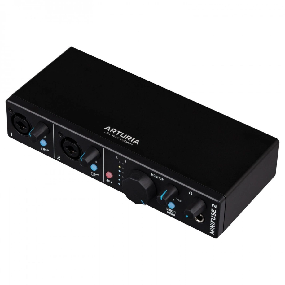 Фото №2 Решение для записи музыки и голоса Arturia MiniFuse Recording Pack Black