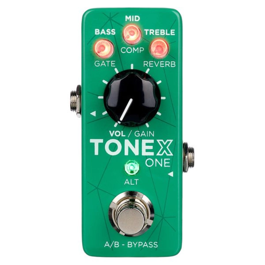 Купить педаль эффектов IK Multimedia ToneX One Limited Green в
