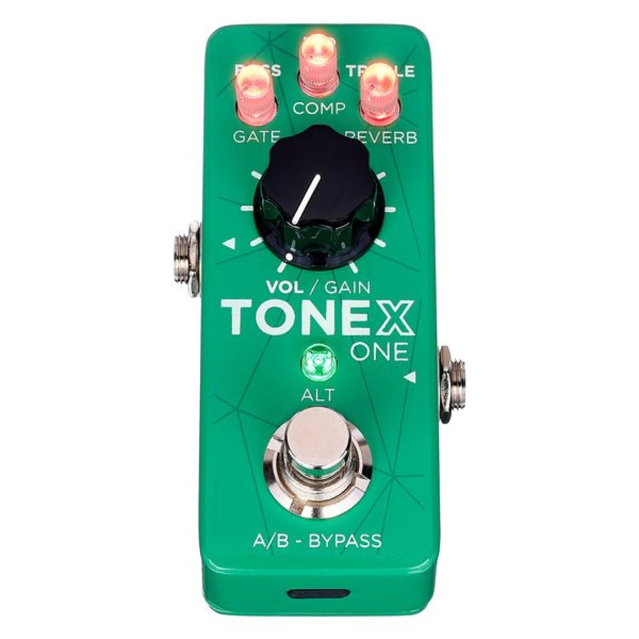Купить педаль эффектов IK Multimedia ToneX One Limited Green в