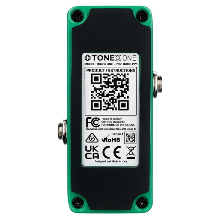 Купить педаль эффектов IK Multimedia ToneX One Limited Green в
