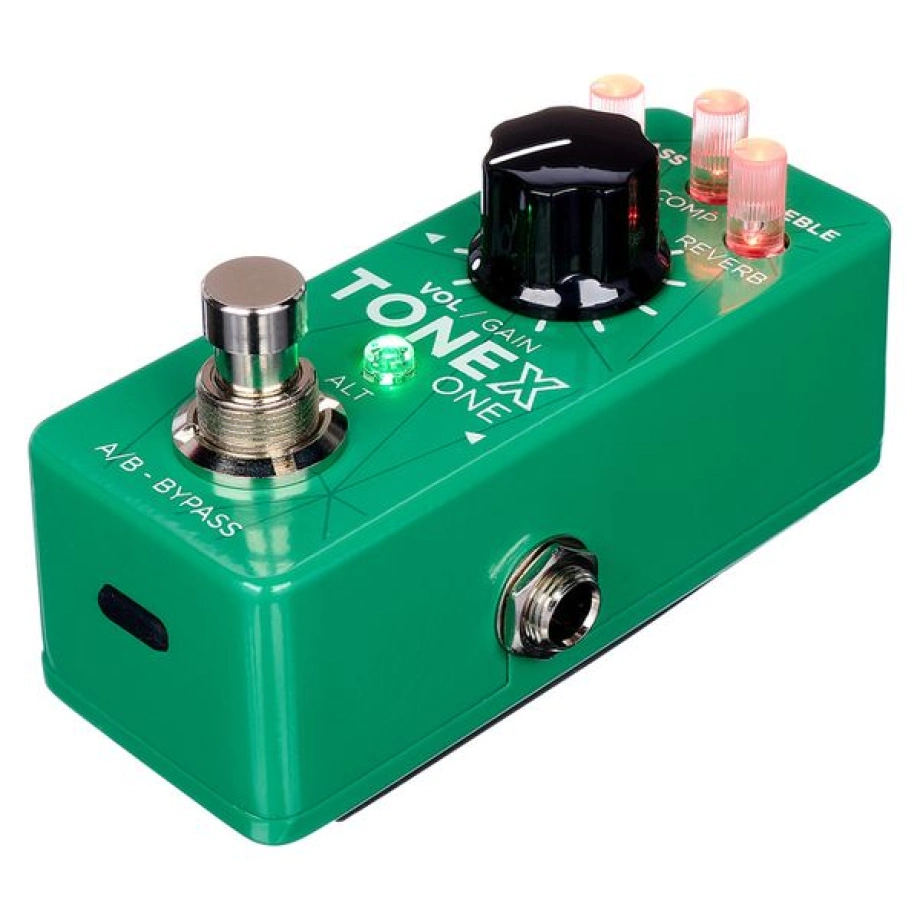 Купить педаль эффектов IK Multimedia ToneX One Limited Green в