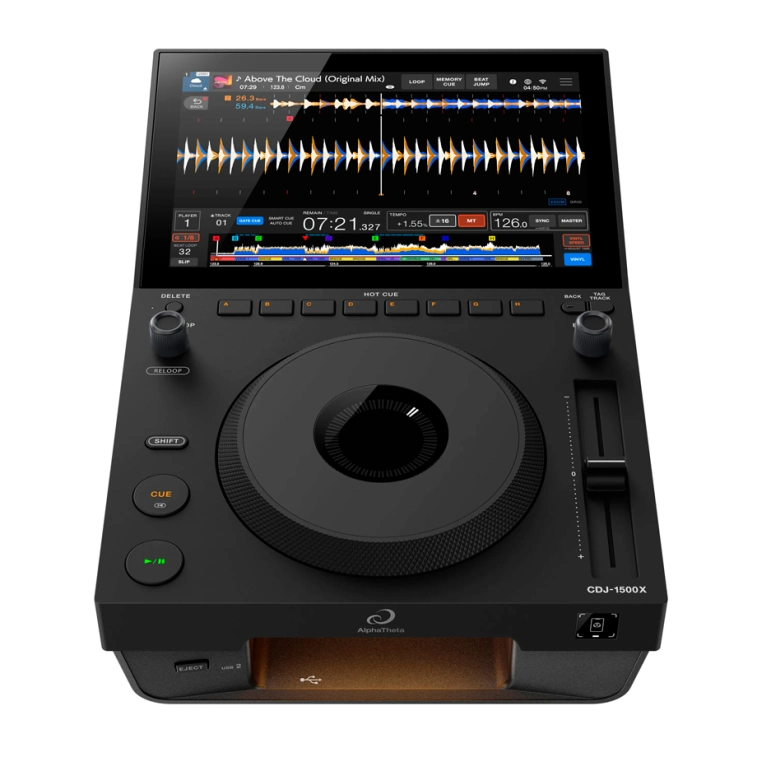 Фото №1 DJ-проигрыватель AlphaTheta CDJ-1500X