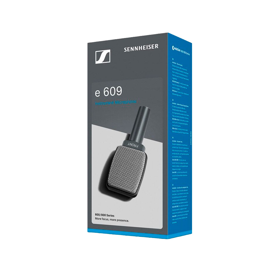 Фото №3 Інструментальний мікрофон Sennheiser E 609 Silver