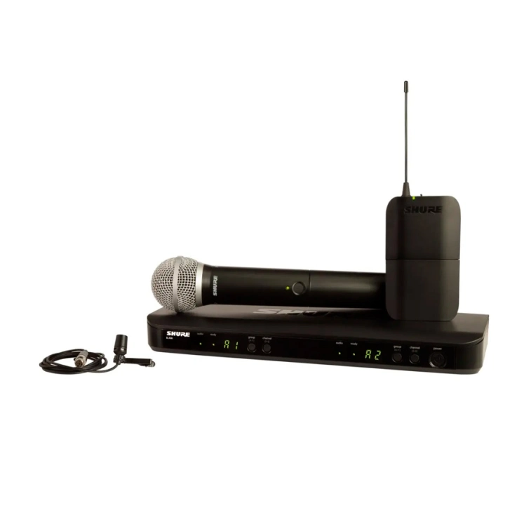 Фото №1 Бездротовий мікрофон Shure BLX1288E/CVL-H8E