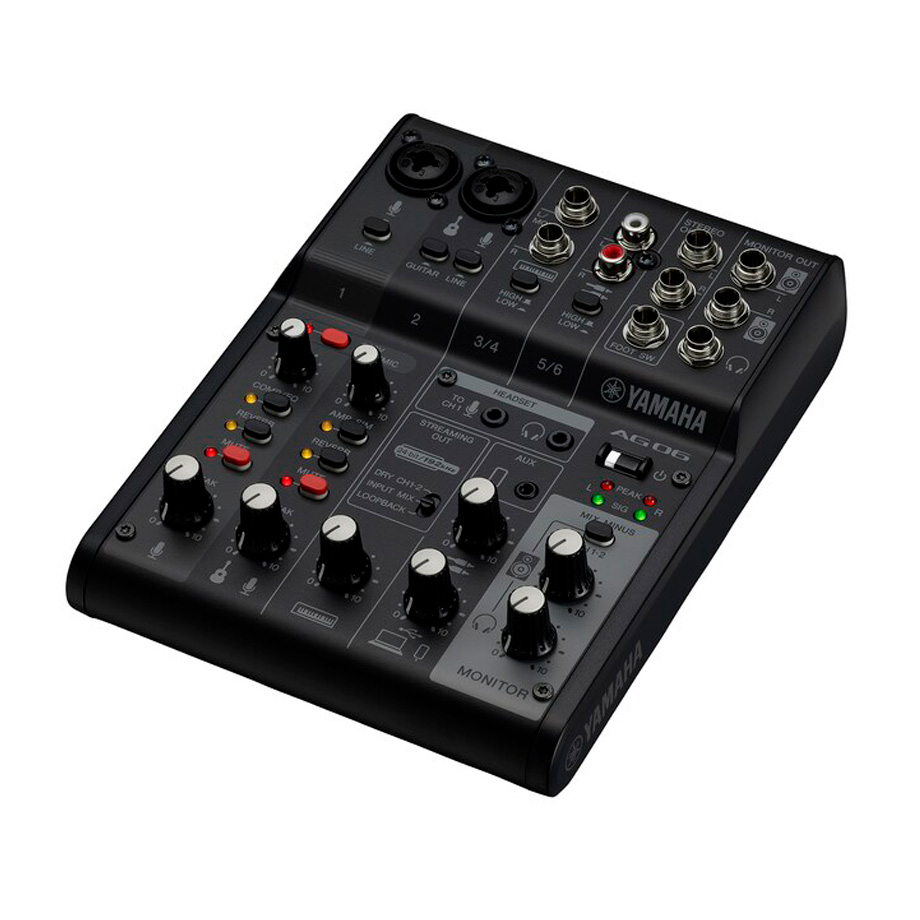 Мікшерний пульт Yamaha AG06MK2 — купити в інтернет-магазині PRODJ