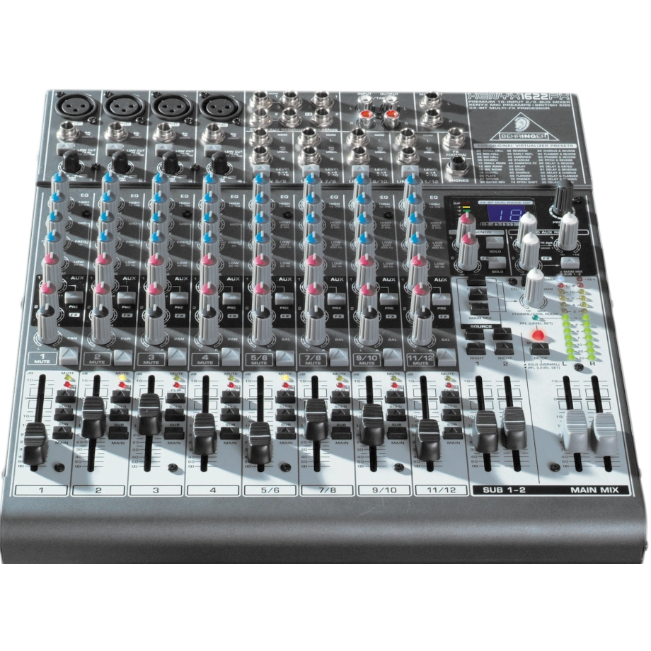 Купить микшерный пульт Behringer Xenyx 1622FX в интернет-магазине