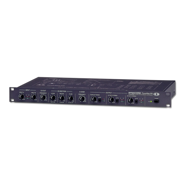 Фото №1 Кросовер DYNACORD PowerMax 230