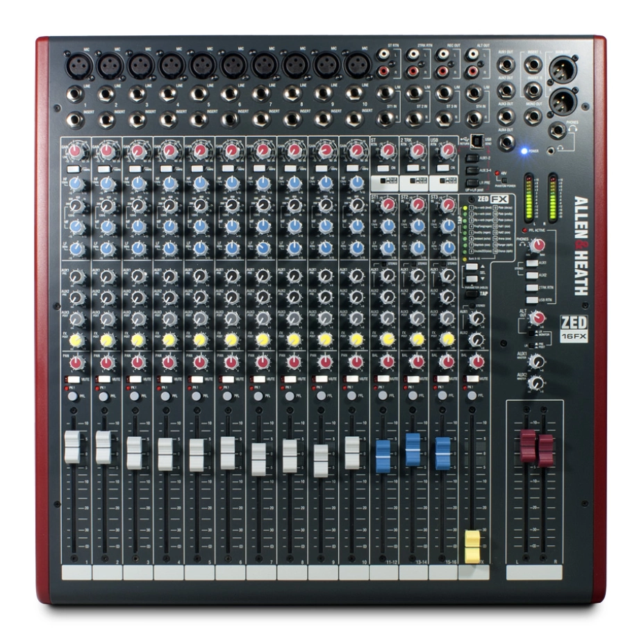 Купить микшерный пульт Allen & Heath ZED16FX в интернет-магазине