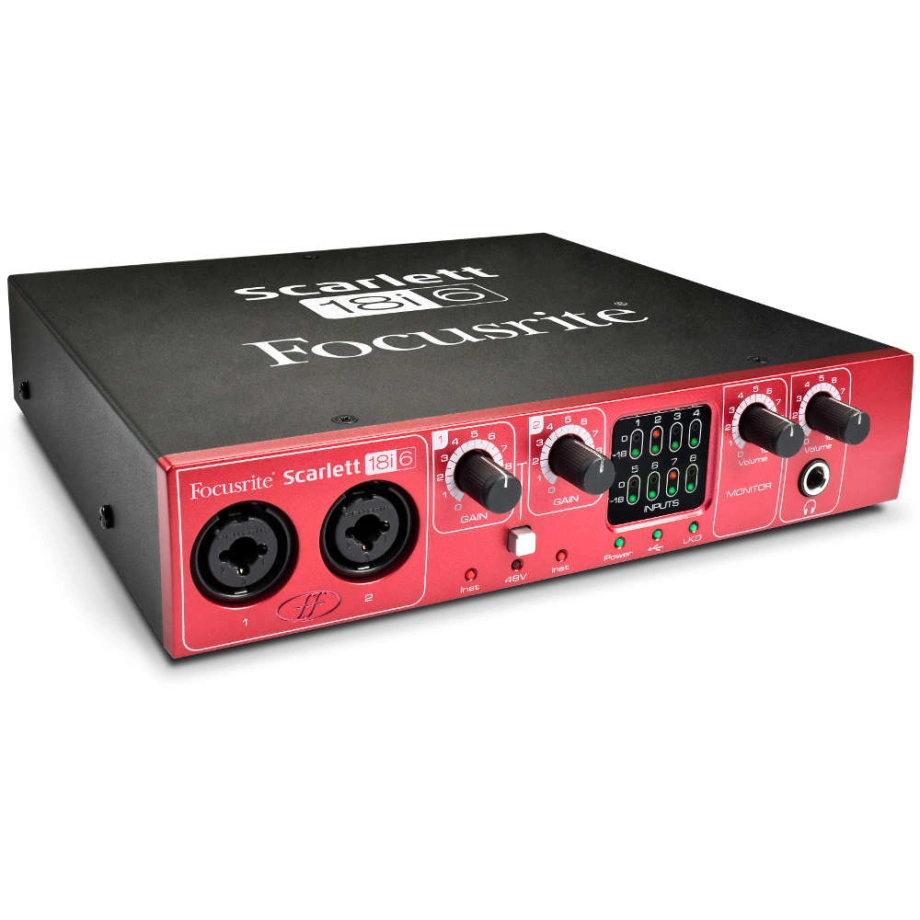 【ジャンク】Focusrite Scarlett 18i6 Купить звуковую карту Focusrite Scarlett 18i6 в интернет-магазине