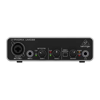 Behringer UMC22