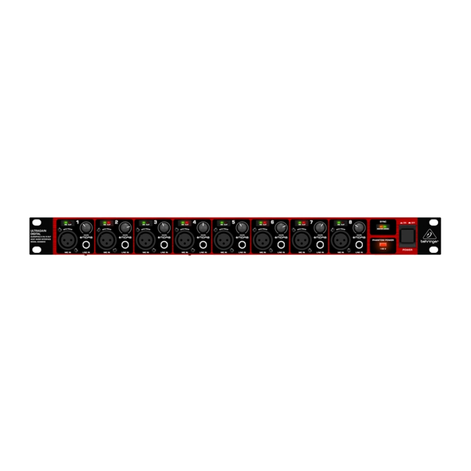 配信機器・PA機器・レコーディング機器 behringer ULTRAGAIN DIGITAL ADA8200 BEHRINGER ULTRAGAIN DIGITAL ADA8200ベリンガー 【公式通販】