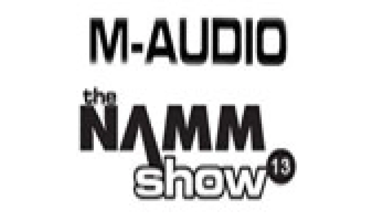 M-audio на выставке NAMM 2013.