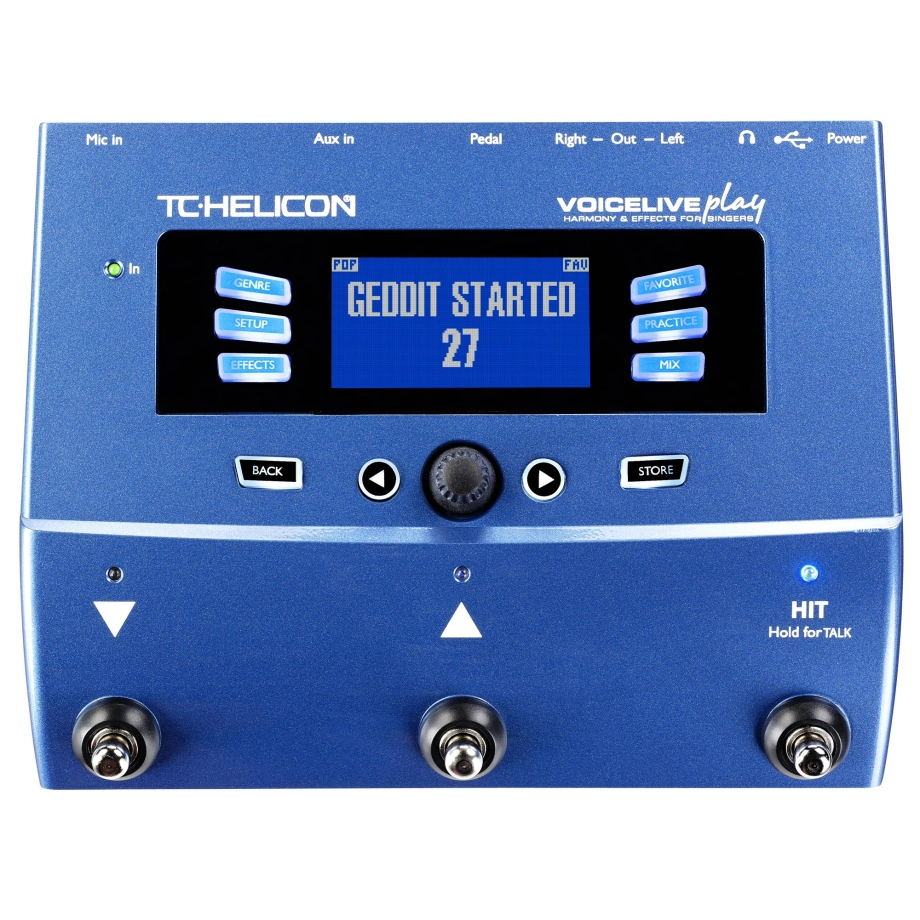 TC HELICON VOICELIVE PLAY ELECTRIC ボーカル Процесор ефектів TC-Helicon VoiceLive Play — купити в інтернет