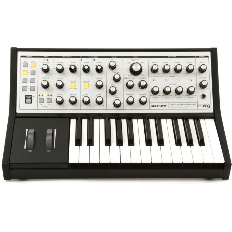 Фото №1 Синтезатор Moog Sub Phatty Фото №1 Синтезатор Moog Sub Phatty