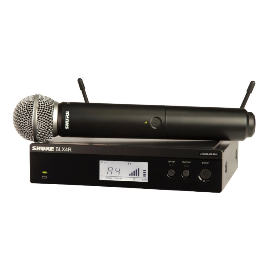 Ex-pro Pro-10 SHURE SM58 ワイヤレスセット 中古音響機材 EX-PRO PRO-10B PA-15B SHURE SM58ヘッド 800MHz帯