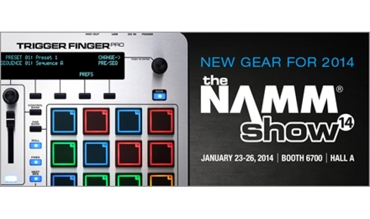 M-Audio технологии  на выставке NAMM 2014! 