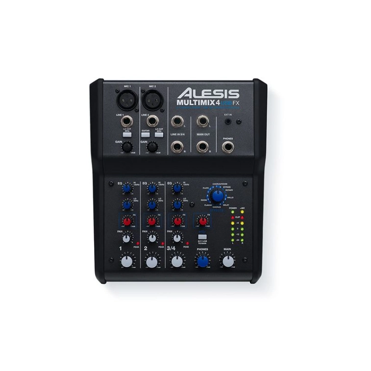 Фото №1 Мікшерний пульт Alesis MULTIMIX 4 USB FX