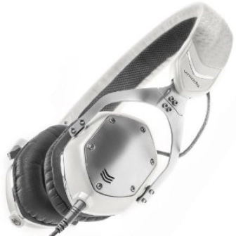 V-Moda XS White Silver