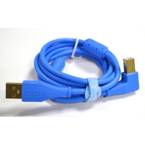 Фото DJ Techtools Chroma Cables USB-A Blue (angled) Фото DJ Techtools Chroma Cables USB-A Blue (angled)