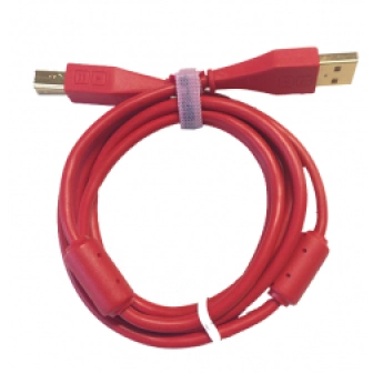 Фото DJ Techtools Chroma Cables USB-A Red (straight) Фото DJ Techtools Chroma Cables USB-A Red (straight)
