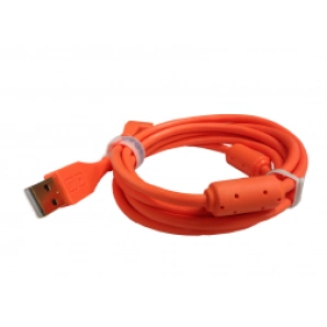 Фото DJ Techtools Chroma Cables USB-A Neon Orange (angled)