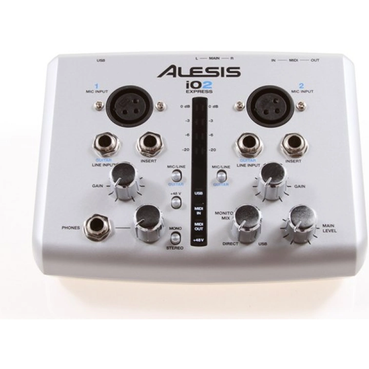 Фото №1 Звукова карта Alesis IO2 Express Фото №1 Звукова карта Alesis IO2 Express