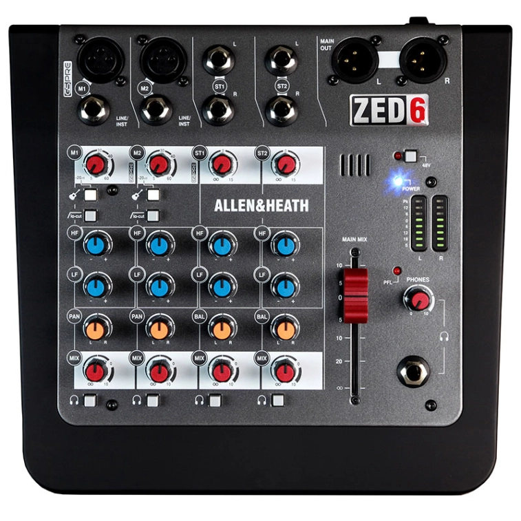 Мікшерний пульт Allen & Heath ZED-6