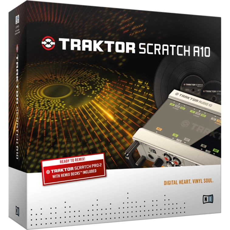 Фото №1 DVS-системы Native Instruments TRAKTOR Scratch A10 Фото №1 DVS-системы Native Instruments TRAKTOR Scratch A10