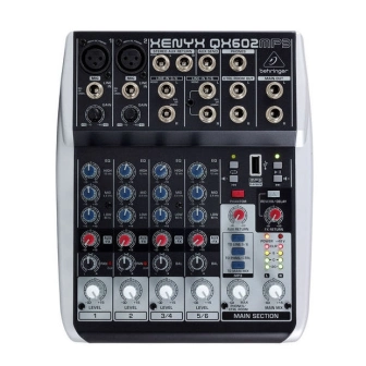 Behringer XENYX QX602MP3