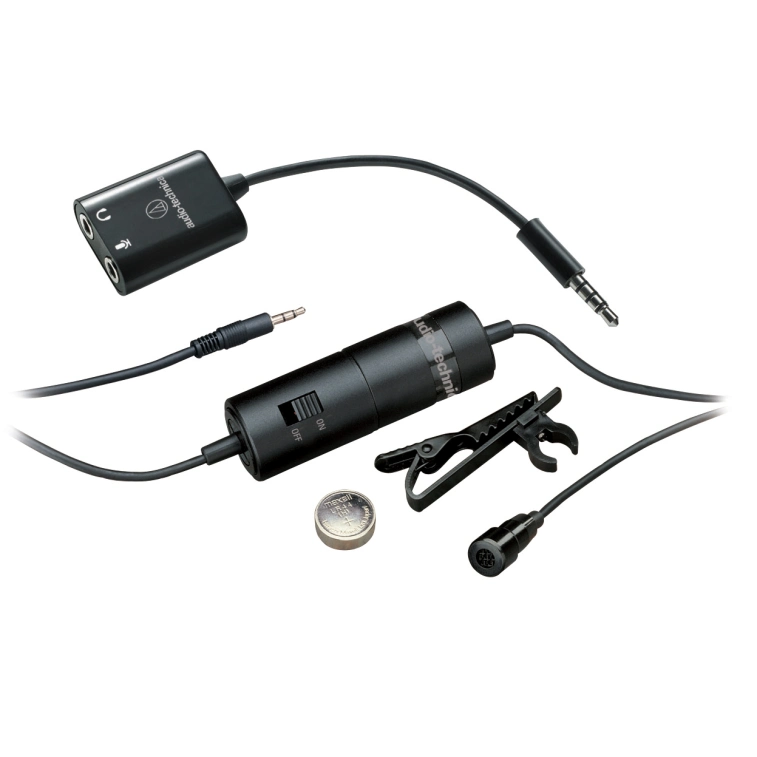 Фото №1 Петличний мікрофон Audio-Technica ATR3350IS