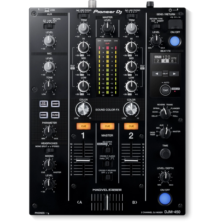 DJ-мікшер Pioneer DJ DJM-450 — купити в інтернет-магазині PRODJ