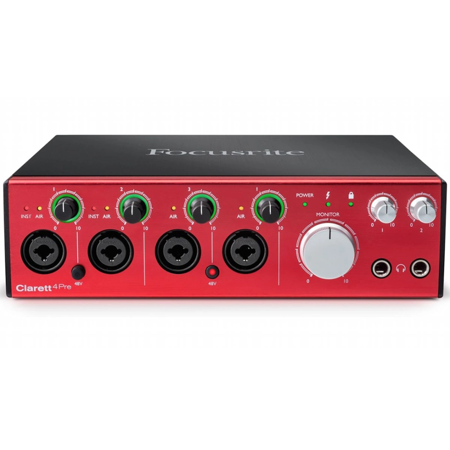 Купить звуковую карту Focusrite Clarett 4 Pre в интернет-магазине
