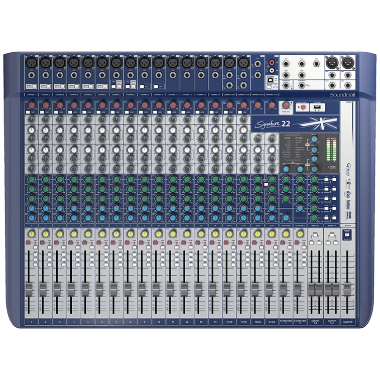 Купить микшерный пульт Soundcraft Signature 22 в интернет-магазине