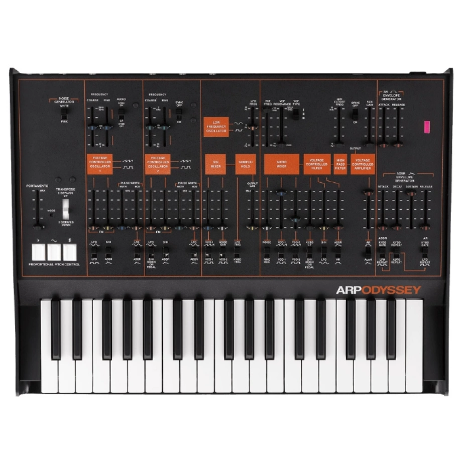 Купить синтезатор и рабочую станцию Korg ARP Odyssey в интернет