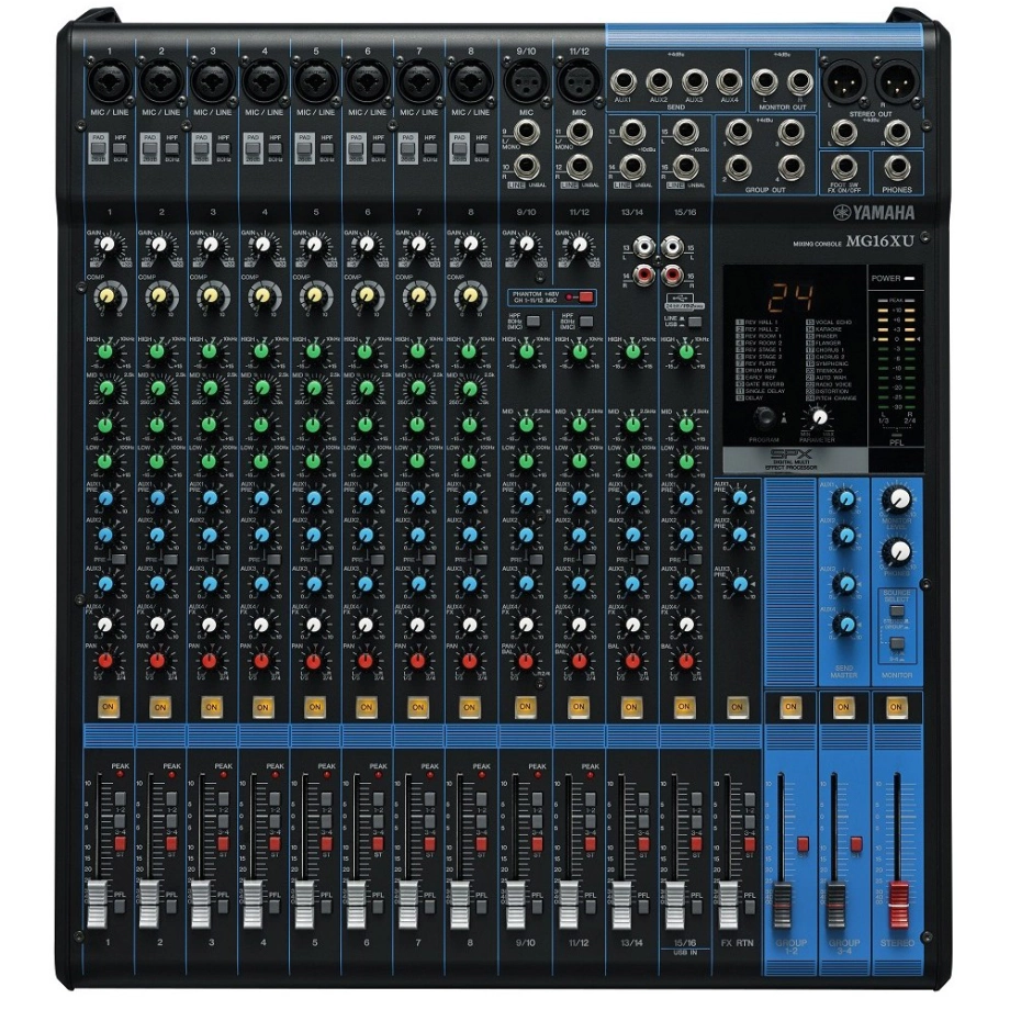Купить микшерный пульт Yamaha MG16XU в интернет-магазине PRODJ по