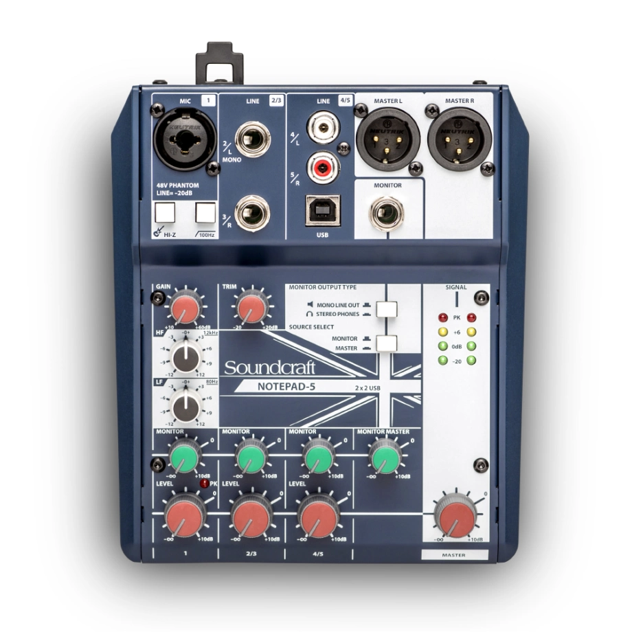 16ch録音ラックセット　MacBook Cubase5 waves7プラチナム Мікшерний пульт Soundcraft Notepad-5 — купити в інтернет-магазині