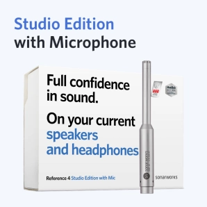 Фото Sonarworks Reference 4 Studio edition с микрофоном (версия в коробке) Фото Sonarworks Reference 4 Studio edition с микрофоном (версия в коробке)
