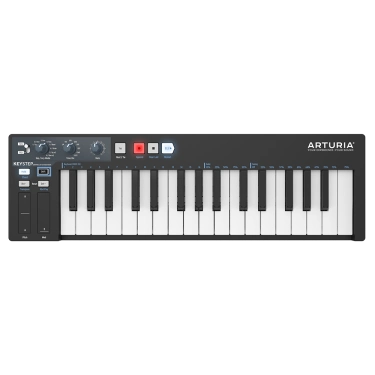 Arturia KeyStep Black Edition with cables