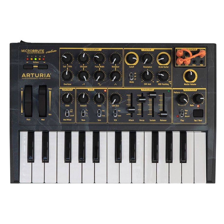 Купить синтезатор и рабочую станцию Arturia MicroBrute Creation в