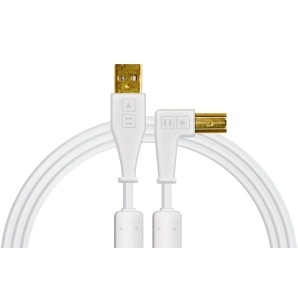 Фото DJ Techtools Chroma Cables USB-A White (angled) Фото DJ Techtools Chroma Cables USB-A White (angled)