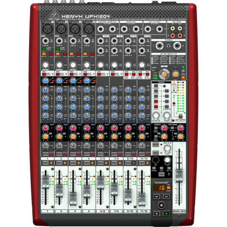 Фото №1 Мікшерний пульт Behringer Xenyx UFX 1204