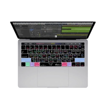 KB Cover Logic Pro X Keyboard Cover MacBook Pro (Late 2016+) w/Touch Bar