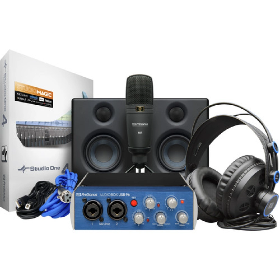 Купить решение для записи музыки и голоса Presonus Audiobox Studio