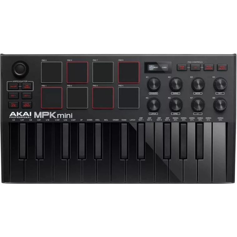 Midi-клавіатура Akai MPK mini MK3 Black