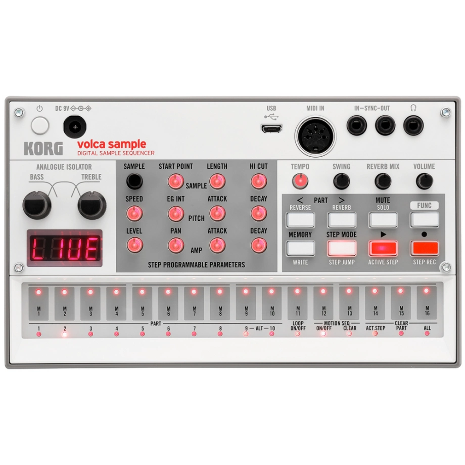 KORG volca sample 2 サンプラー Купить сэмплер Korg Volca Sample 2 в интернет-магазине PRODJ по