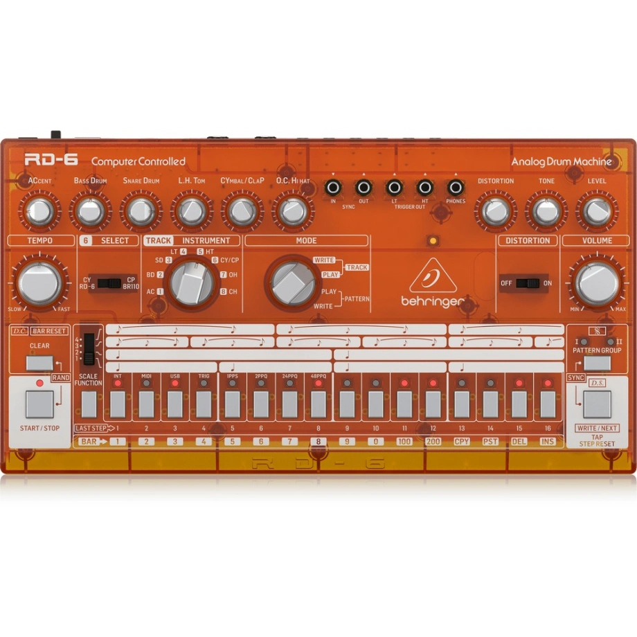 Behringer ドラムマシン RD-6-TG Купить drum-машину Behringer RD-6-TG в интернет-магазине PRODJ по