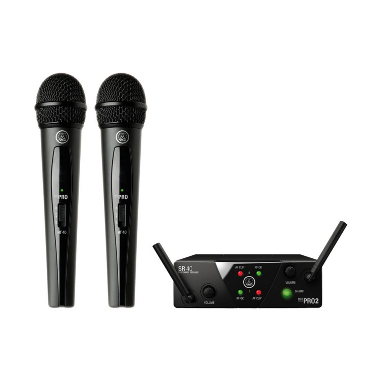 Бездротовий мікрофон AKG WMS40 Mini2 Vocal Set BD US45AC EU/US/UK