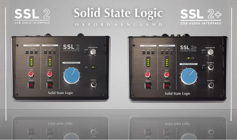 SSL2+ и SSL2 — компактные аудиоинтерфейсы с впечатляющими характеристиками