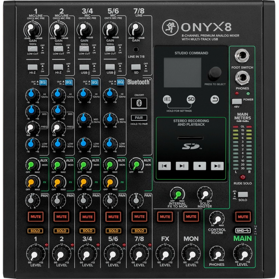 Мікшерний пульт Mackie Onyx8 — купити в інтернет-магазині PRODJ